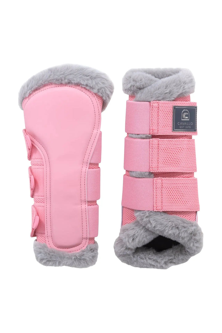 Cavallo Cava Joca Fur-trimmed, 3D mesh lined Breathable Brushing Boots Cavallo
