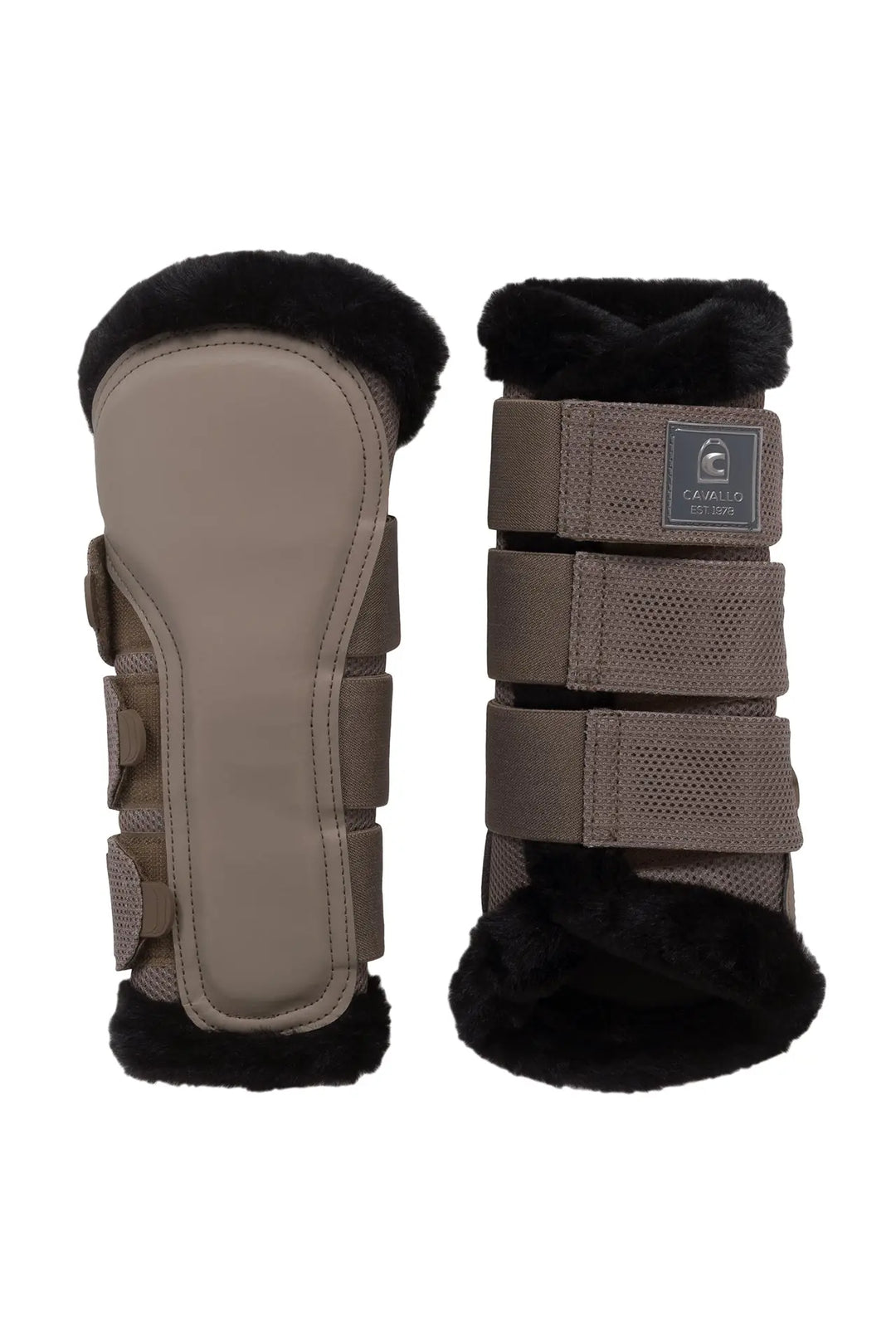Cavallo Cava Joca Fur-trimmed, 3D mesh lined Breathable Brushing Boots Cavallo