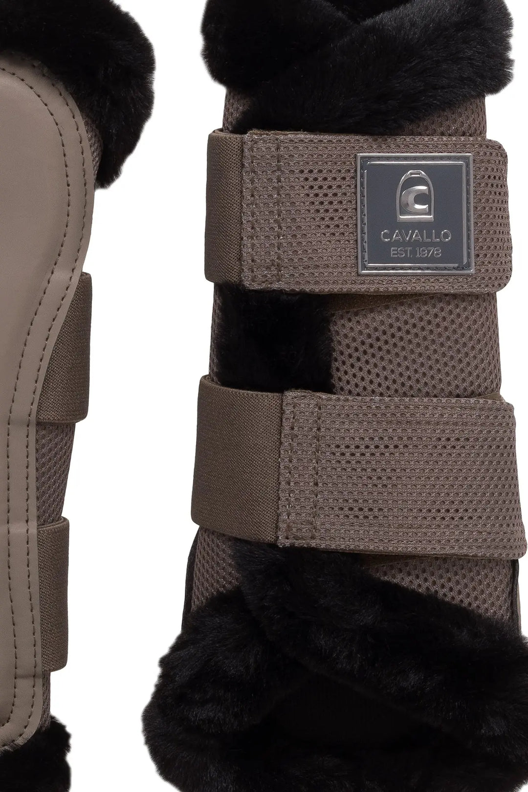Cavallo Cava Joca Fur-trimmed, 3D mesh lined Breathable Brushing Boots Cavallo