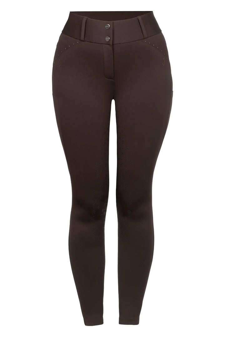 Cavallo Caval Candera Full Grip Breeches - Café Noir