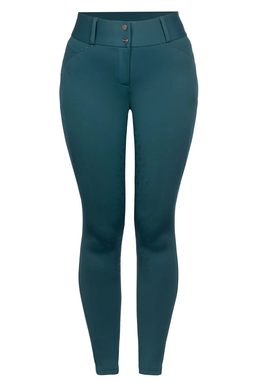 Cavallo Caval Candera Full Grip Breeches - Dark Peacock