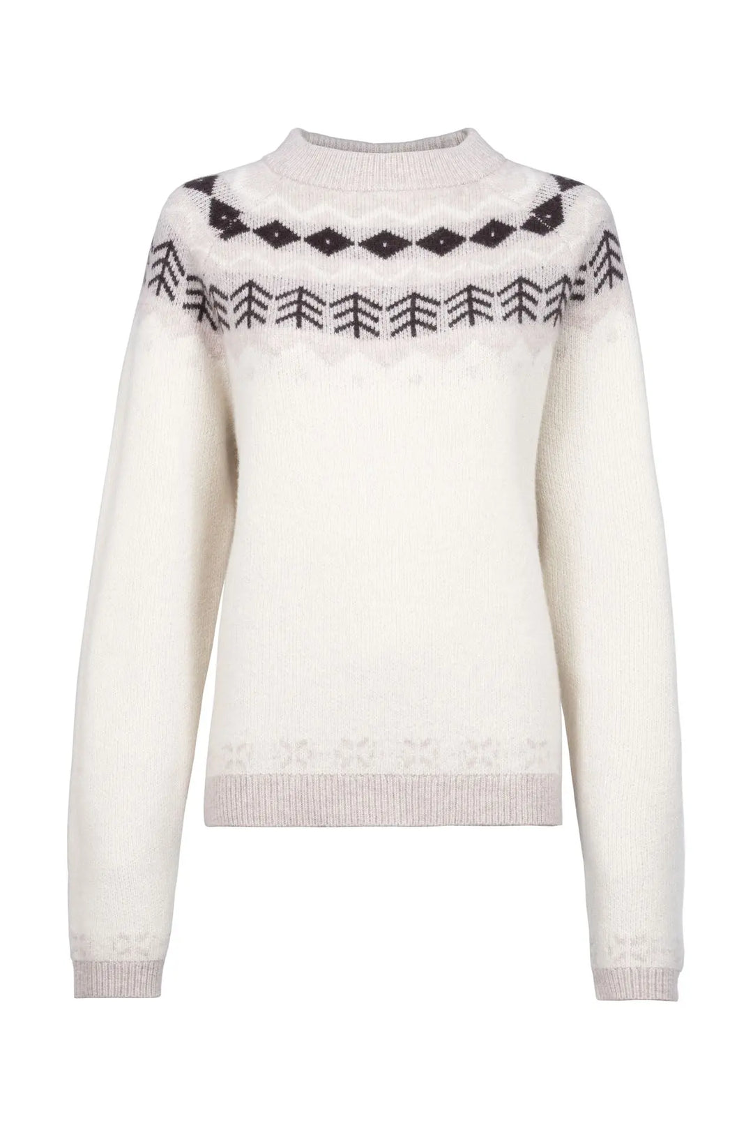 Cavallo Cavaldena Norwegian Wool Knit Sweater - Off White