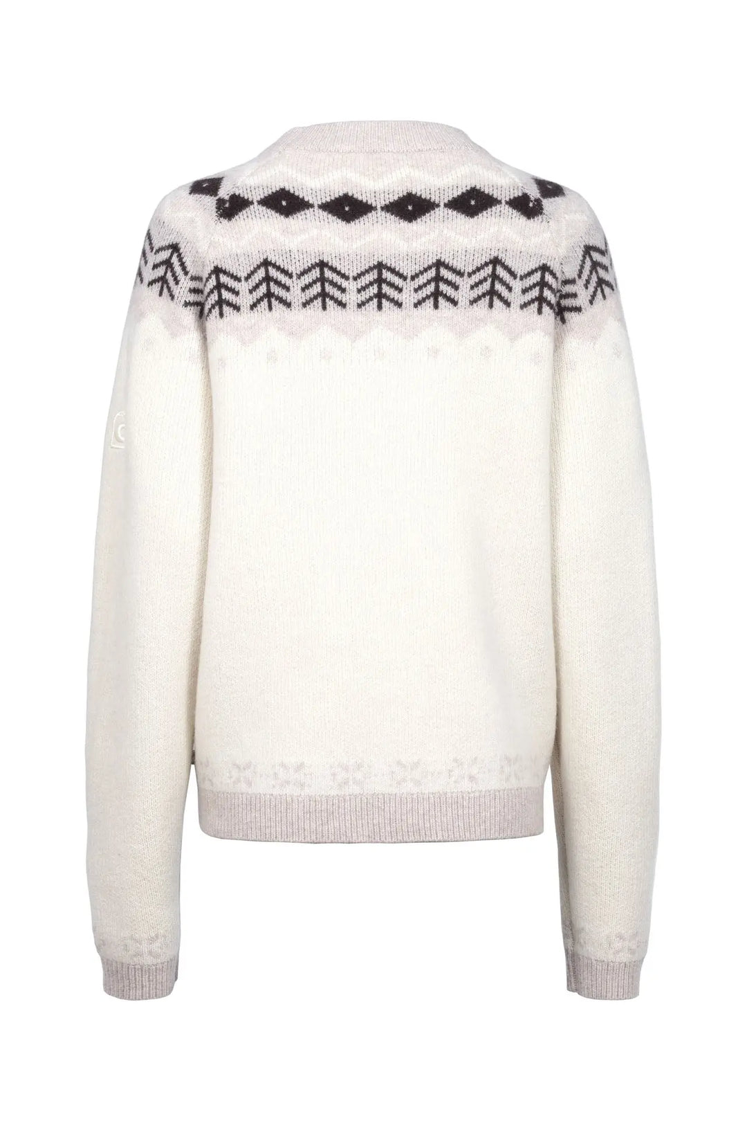 Cavallo Cavaldena Norwegian Wool Knit Sweater - Off White