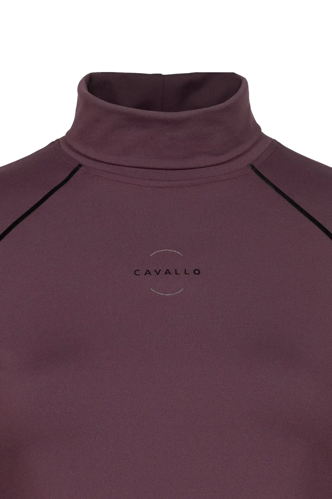 Cavallo Cavaldesa Turtleneck Long Sleeve - Dusty Plum detail