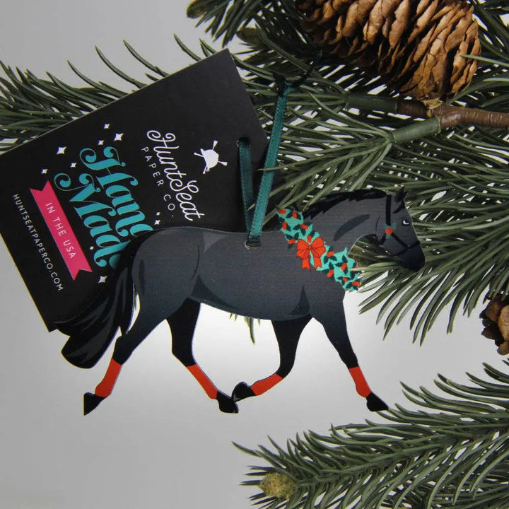 Christmas Horse Ornaments Hunt Seat Paper Co.