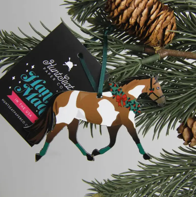 Christmas Horse Ornaments Hunt Seat Paper Co.