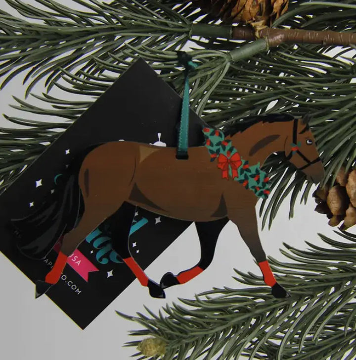 Christmas Horse Ornaments Hunt Seat Paper Co.