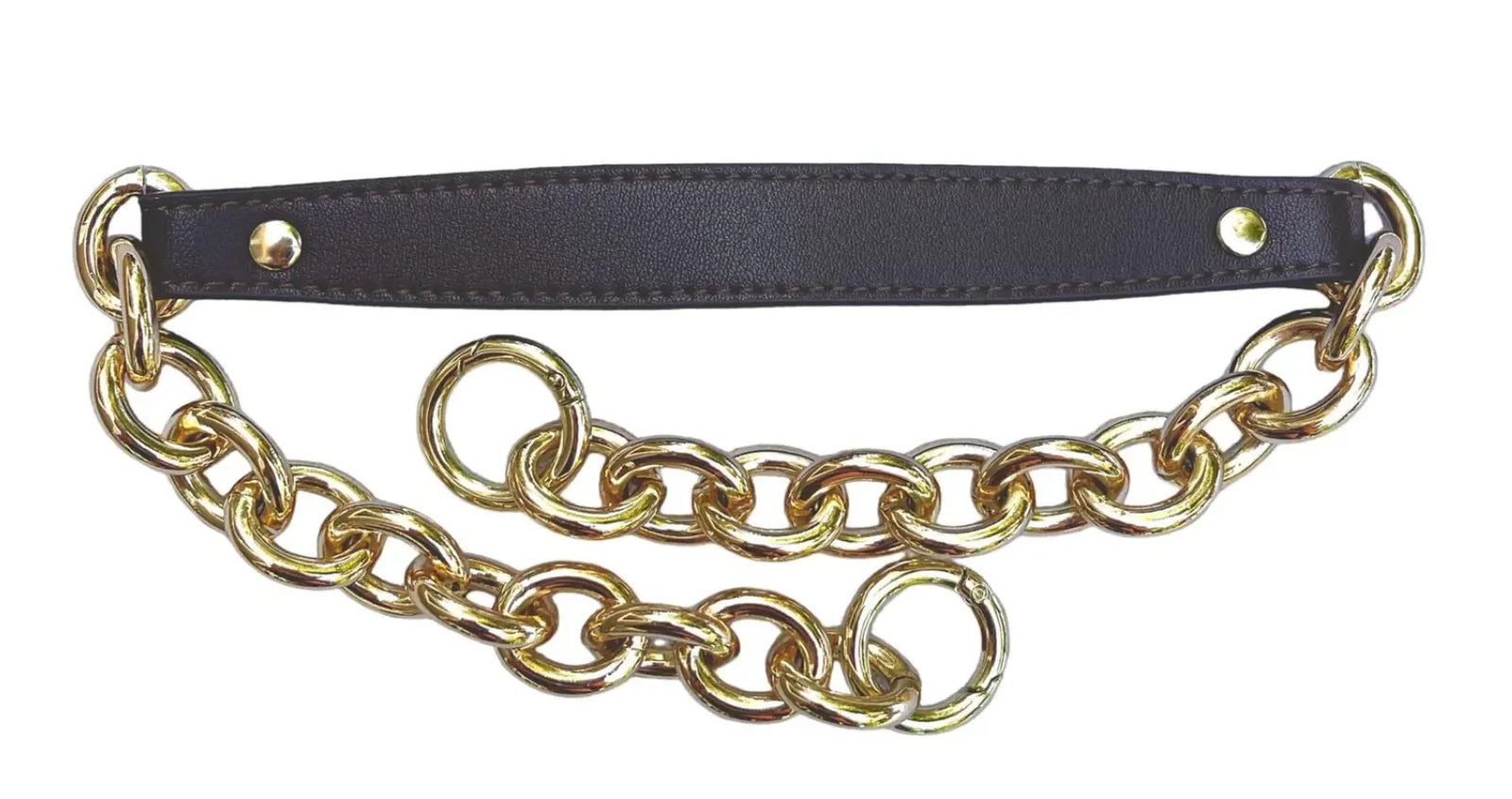Chunky Chain Over the Shoulder Strap Tucker Tweed