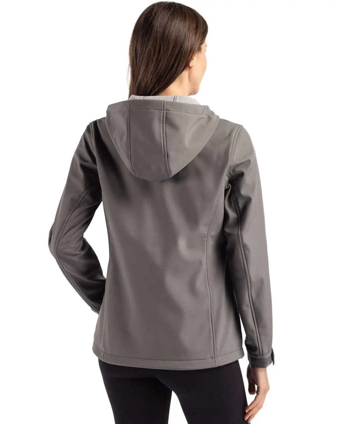 Clique Telemark Eco Stretch Full Zip Womens Hooded Jacket Cutter &amp; Buck