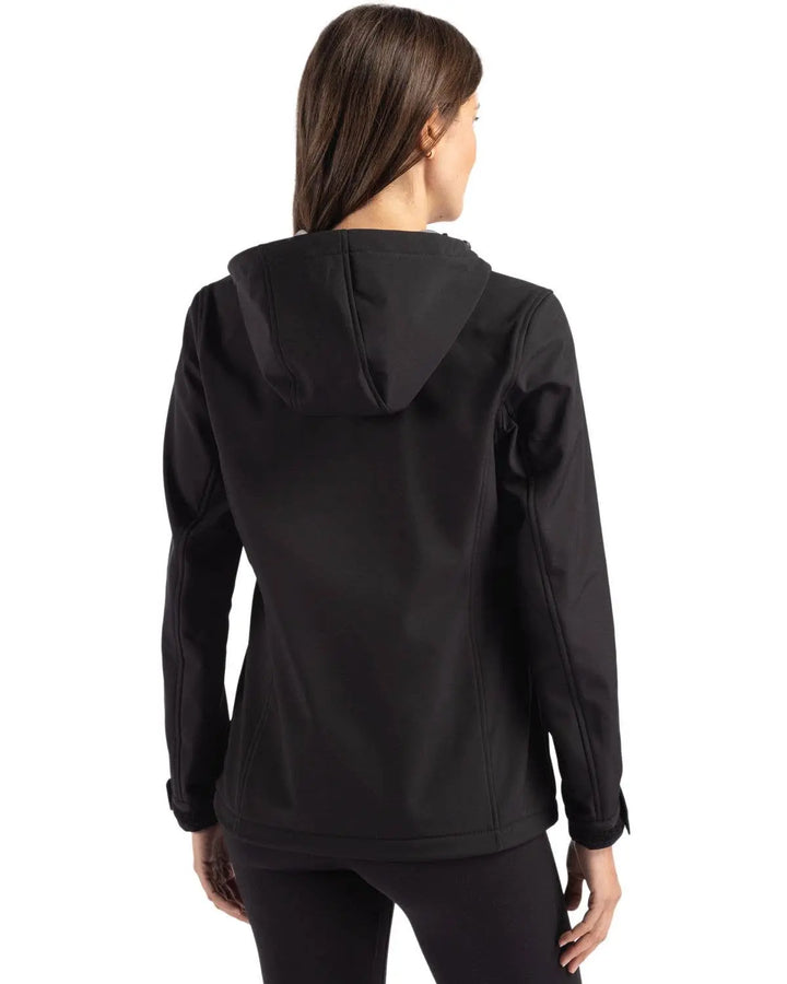 Clique Telemark Eco Stretch Full Zip Womens Hooded Jacket Cutter &amp; Buck