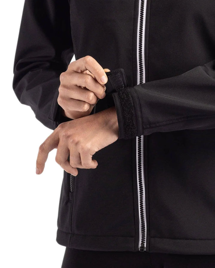 Clique Telemark Eco Stretch Full Zip Womens Hooded Jacket Cutter &amp; Buck