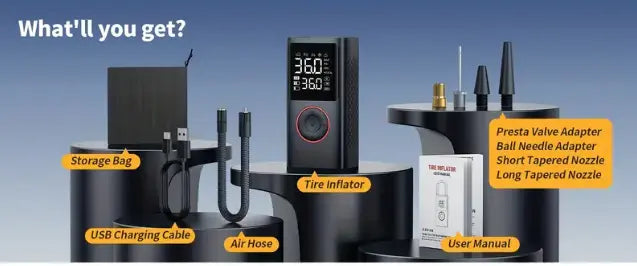 Cordless Tire Inflator RIDE OR DIE EQUESTRIAN SHOP