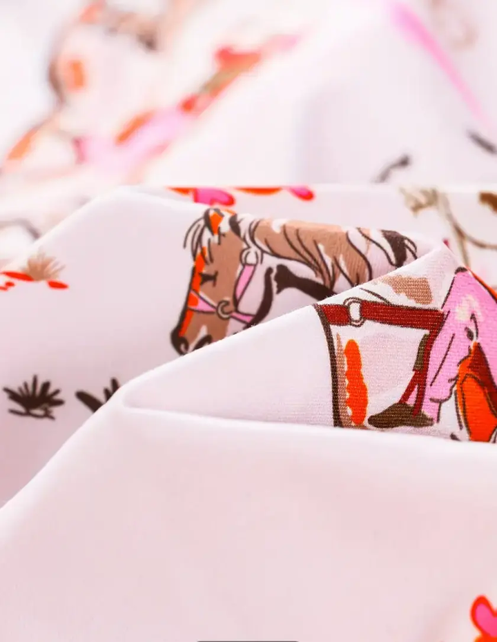 Cowgirl Cactus Dreams  2 pc Pajama Set RIDE OR DIE EQUESTRIAN SHOP