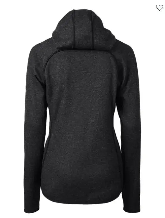 Cutter &amp; Buck Mainsail Sweater-Knit Hoodie Womens Jacket Cutter &amp; Buck