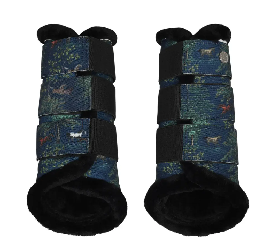 Dapplebay Autumn Toile Brushing Boots Dapplebay