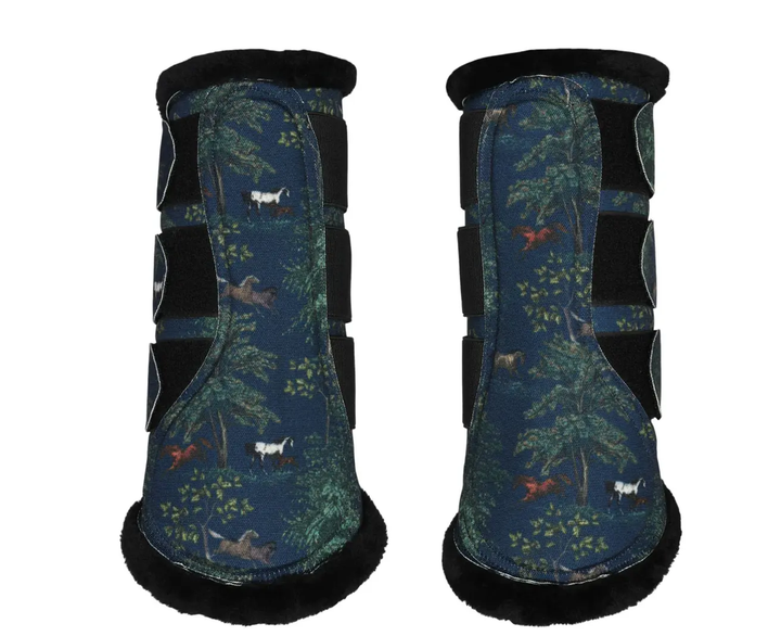 Dapplebay Autumn Toile Brushing Boots Dapplebay