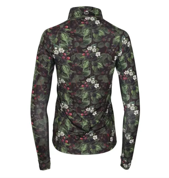 Dapplebay Blackberry Daze 1/4 Zip Long Sleeve Dapplebay