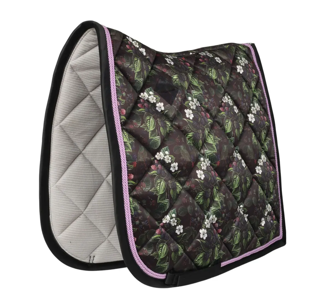 Dapplebay Blackberry Daze Saddle Pad - Dressage + Jump Dapplebay