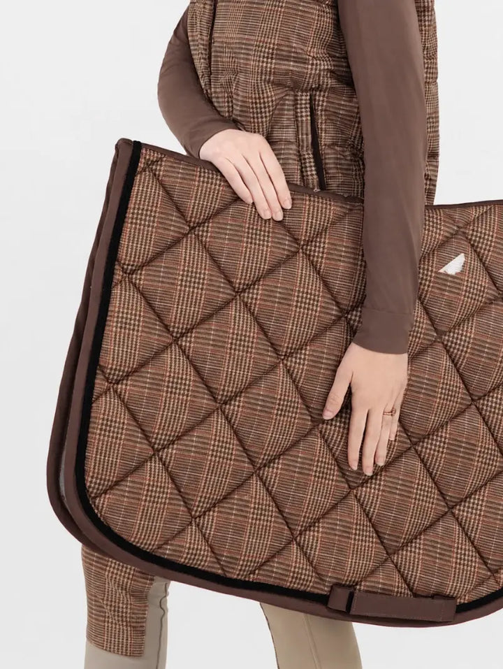 Dapplebay Heirloom Glen Plaid Saddle Pad Dapplebay