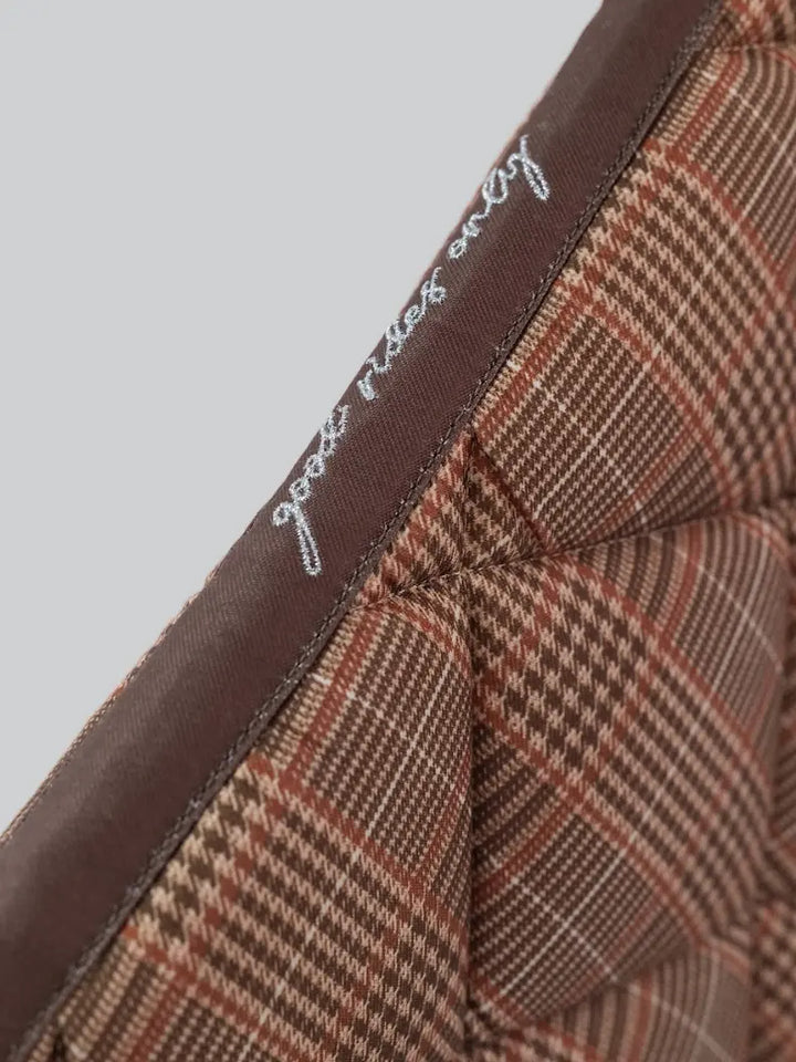 Dapplebay Heirloom Glen Plaid Saddle Pad Dapplebay