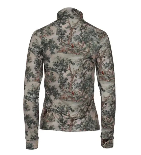 Dapplebay Hunt Tapestry 1/4 Zip Long Sleeve Dapplebay