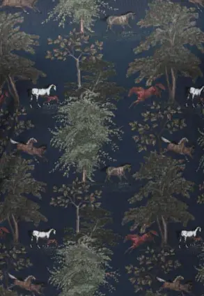 DB Lady Vest#color_navy-autumn-toile