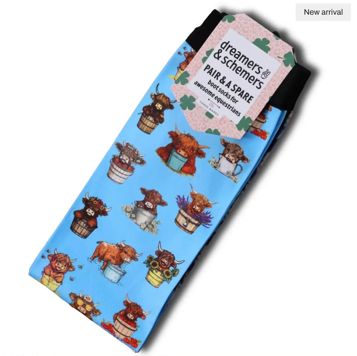 Dreamers &amp; Schemers Pair &amp; a Spare Boot Socks