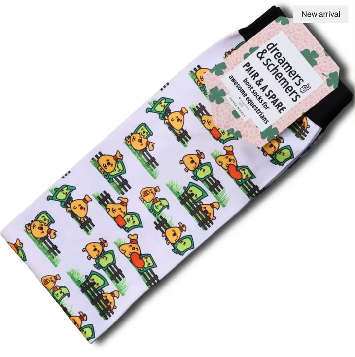 Dreamers &amp; Schemers Pair &amp; a Spare Boot Socks