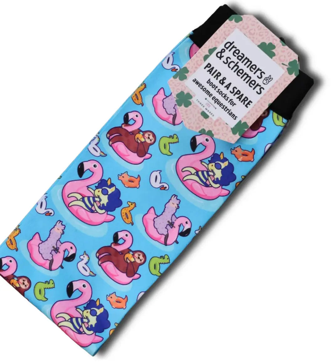 Dreamers &amp; Schemers Pair &amp; a Spare Boot Socks