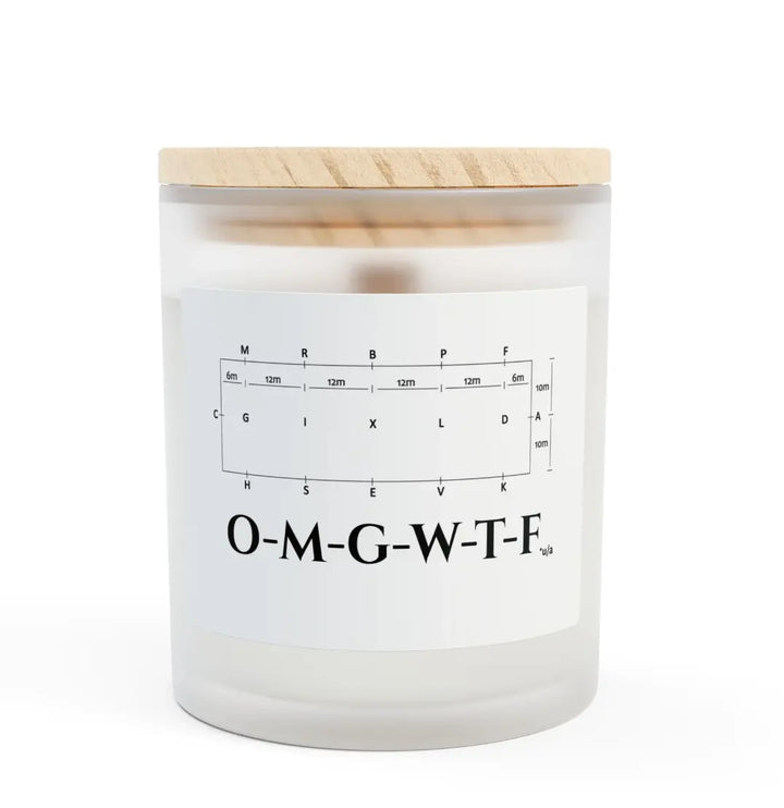 Dressage Test - OMGWTF Soy Candle un.sus.tain.a.ble apparel