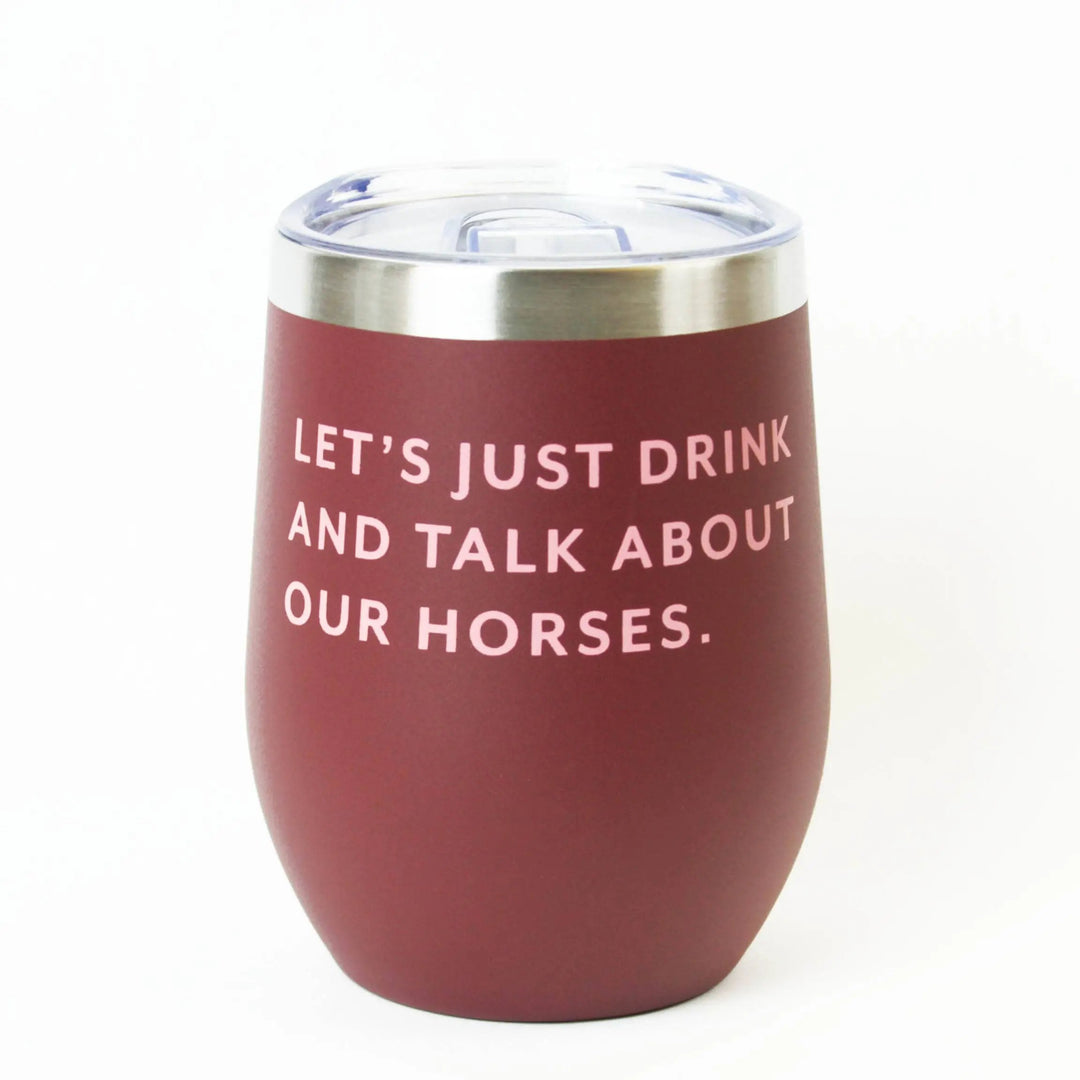 Drink and Talk Wine Tumbler Mare Modern Goods