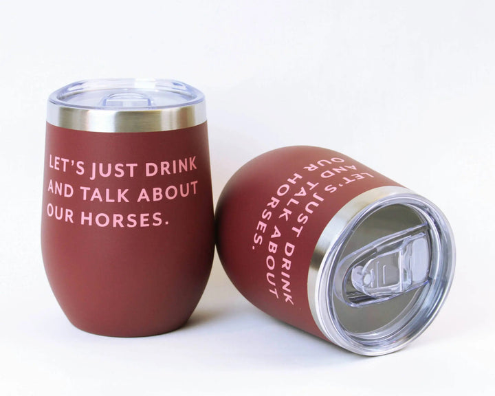 Drink and Talk Wine Tumbler Mare Modern Goods