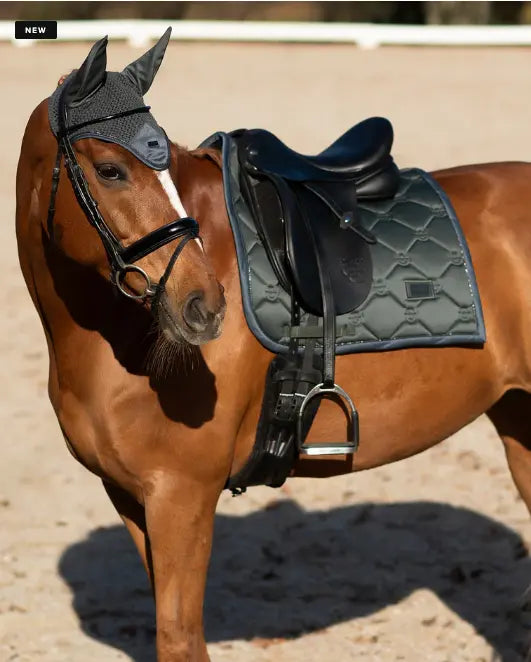 Ear Bonnet Avenue Green Equestrian Stockholm