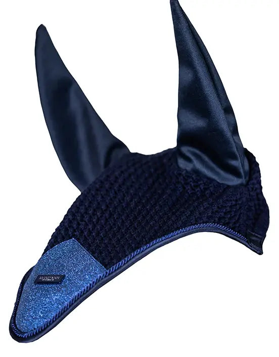 Ear Bonnet Blue Meadow Glimmer Equestrian Stockholm