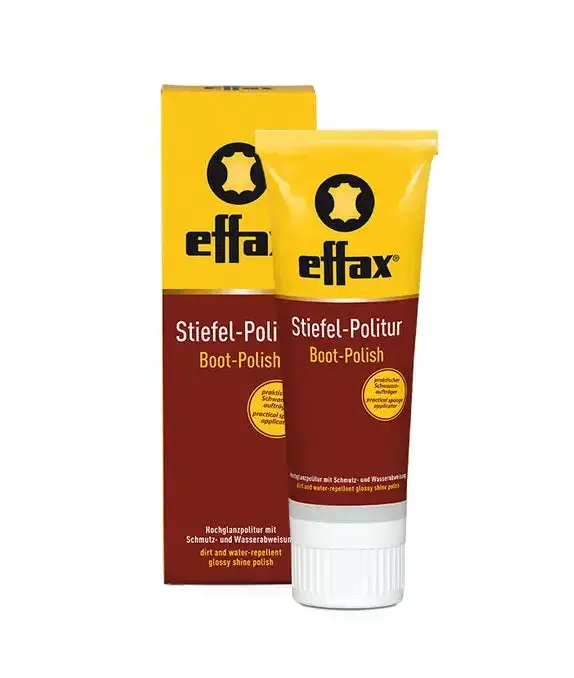 Effax Leather Boot Polish - BLACK Effax