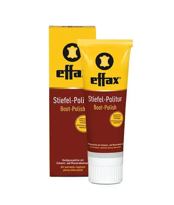 Effax Leather Boot Polish - BLACK Effax