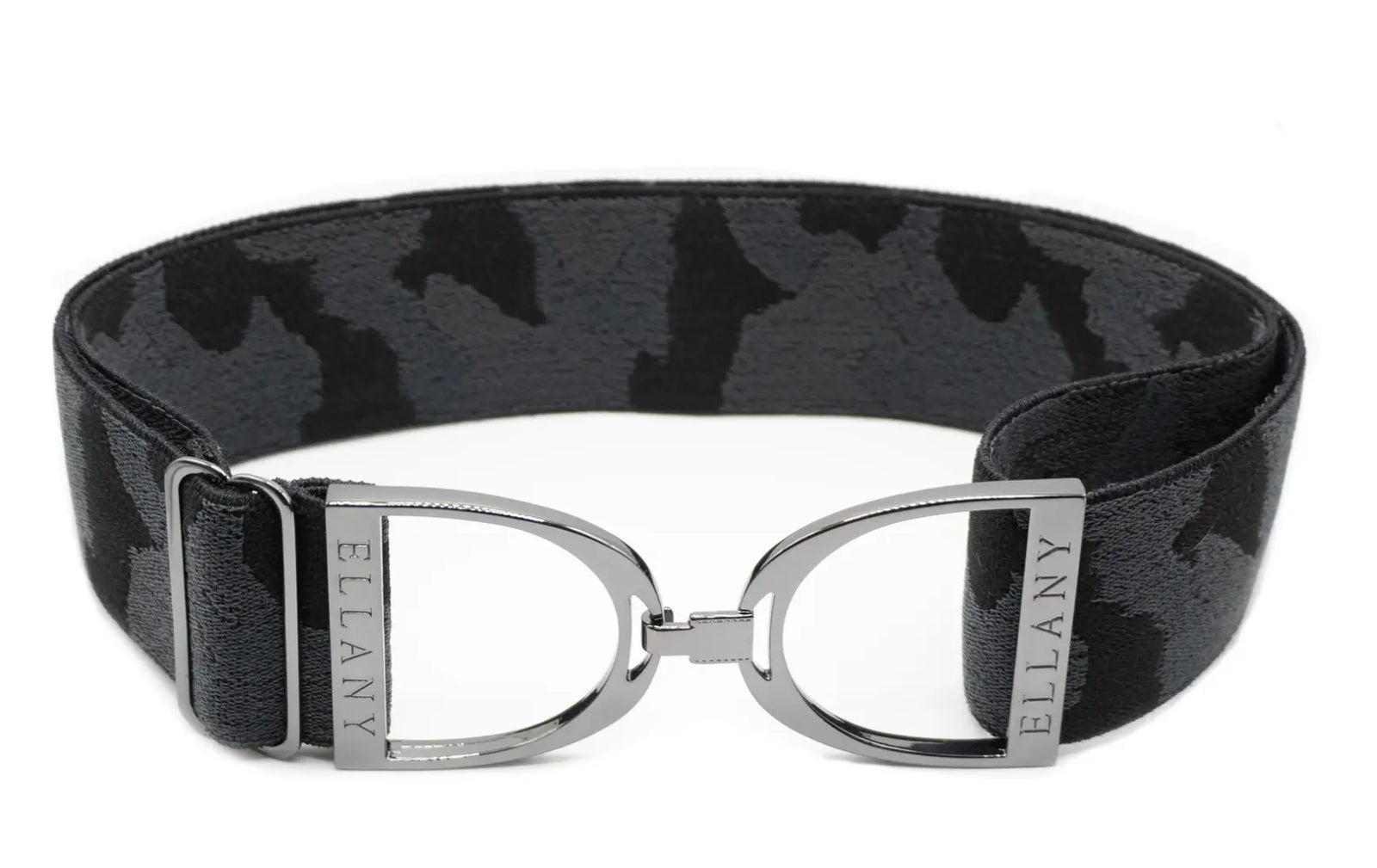 Ellany Belts - Black Camo with Stirrup Buckle ELLANY