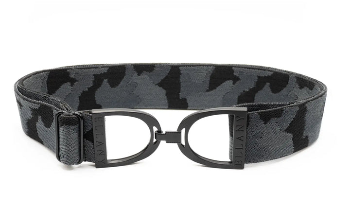 Ellany Belts - Black Camo with Stirrup Buckle ELLANY