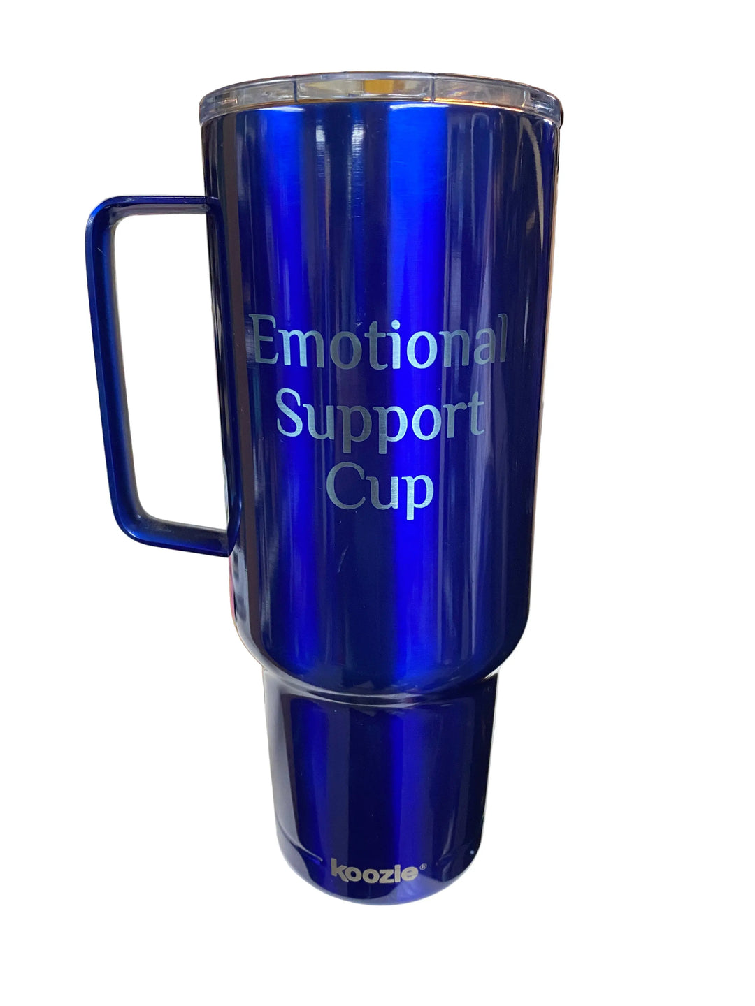 Emotioal Support Cup - 40z. Insulated Stainless Steel Tumbler with lid un.sus.tain.a.ble apparel