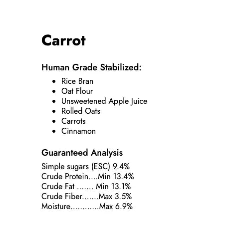 Enjoy Yums All-Natural Low Sugar Horse Treats Jack&