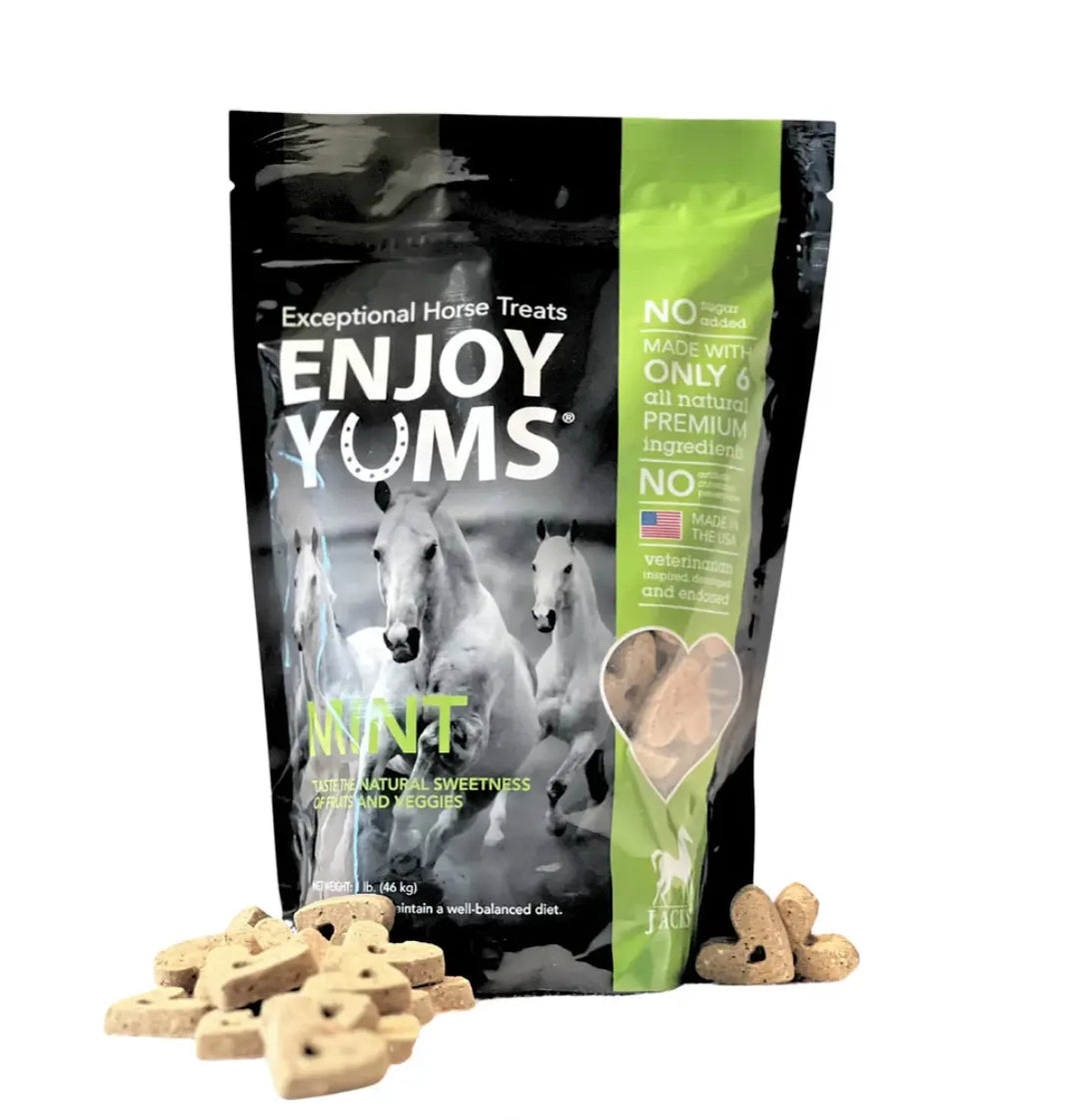 Enjoy Yums All-Natural Low Sugar Horse Treats Jack&