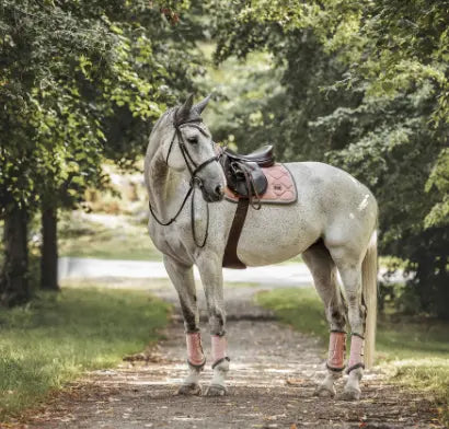 Equestrian Stockholm Brushing Boots - Pink Equestrian Stockholm