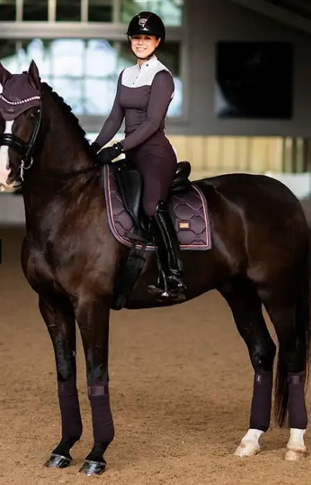 Equestrian Stockholm Classic Saddle Pad - Moonless Night Equestrian Stockholm
