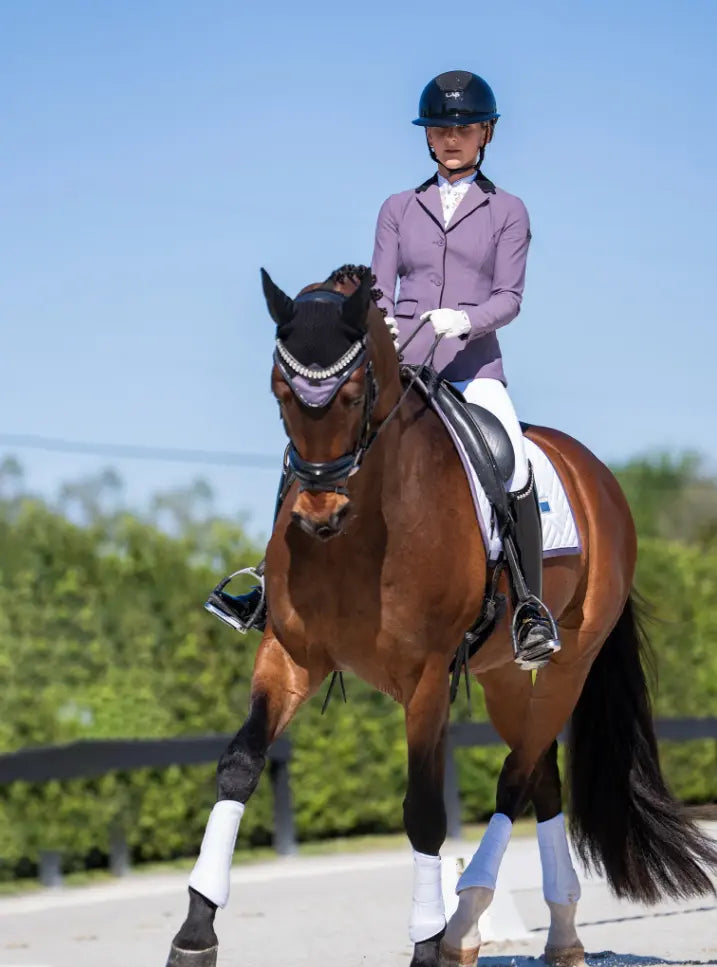 Equestrian Stockholm Classic Show Coat - Dark Violet Equestrian Stockholm
