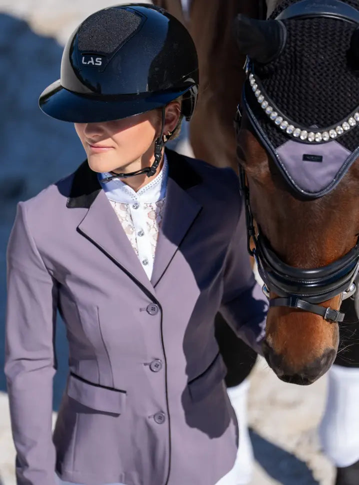 Equestrian Stockholm Classic Show Coat - Dark Violet Equestrian Stockholm