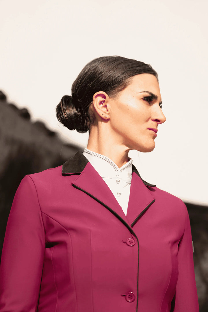 Equestrian Stockholm Classic Show Coat - Merlot Equestrian Stockholm