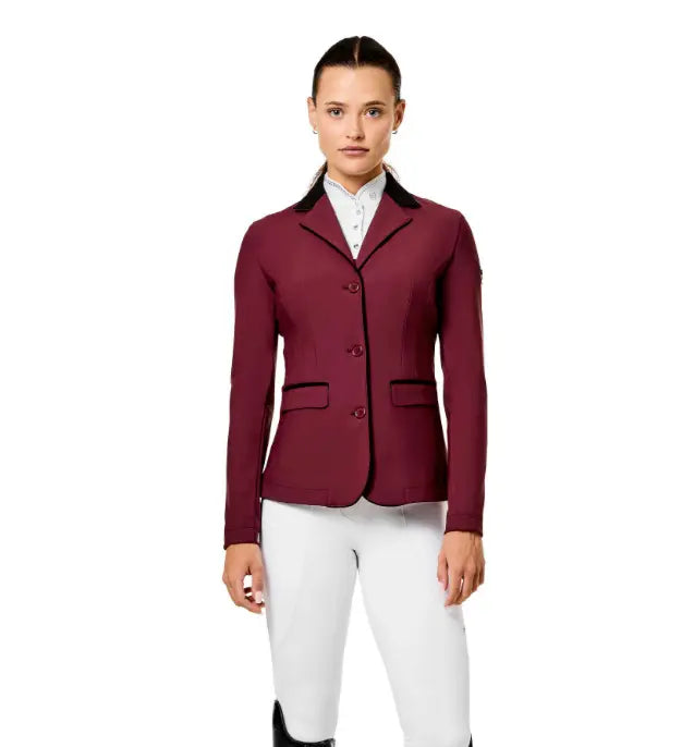 Equestrian Stockholm Classic Show Coat - Merlot Equestrian Stockholm