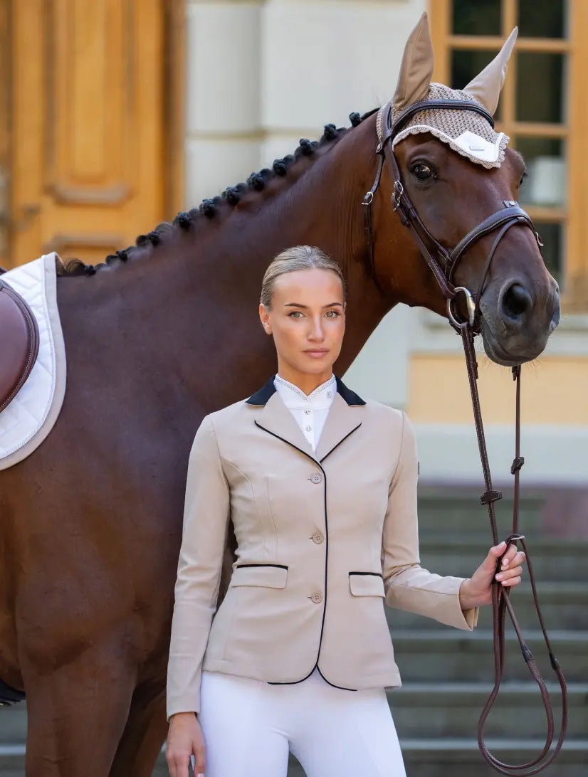 Equestrian Stockholm Classic Show Coat - Sand Equestrian Stockholm