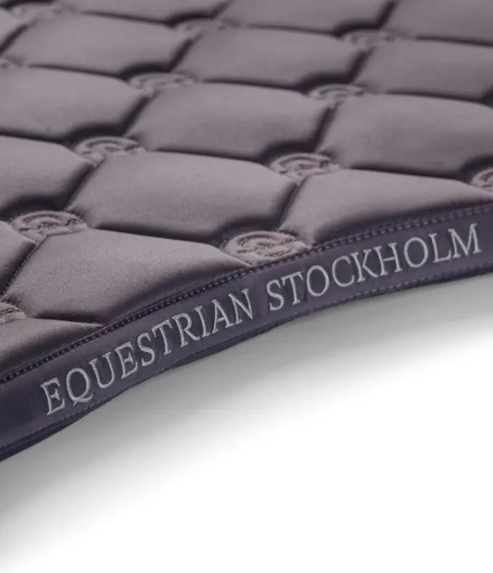Equestrian Stockholm Dressage Saddle Pad - Dark Violet Equestrian Stockholm