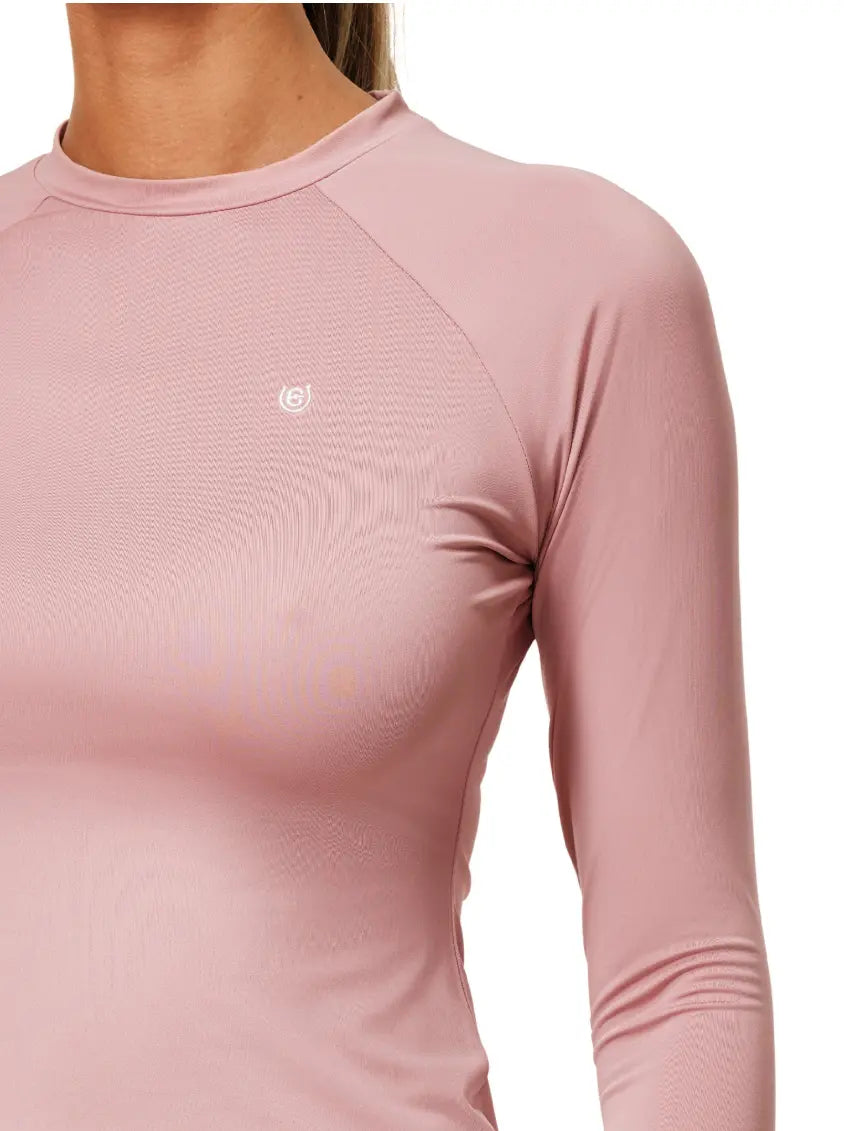 Equestrian Stockholm Dynamic Base Layer Top - Pink Equestrian Stockholm